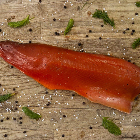 Kallrökt röding från Bergmans Fisk & Vilt i Vilhelmina