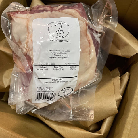 Fransyska av lamm ca 450 g - Risbergs Fårgård (Fryst)