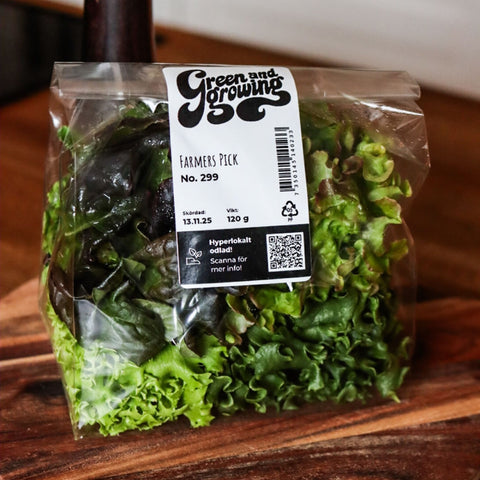 Farmers Pick (Blandsallat) ca 100 g - Green and Growing