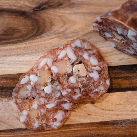 Salami Svedjan (med grönmögelost) ca 150 g - Hansen Charkuteri