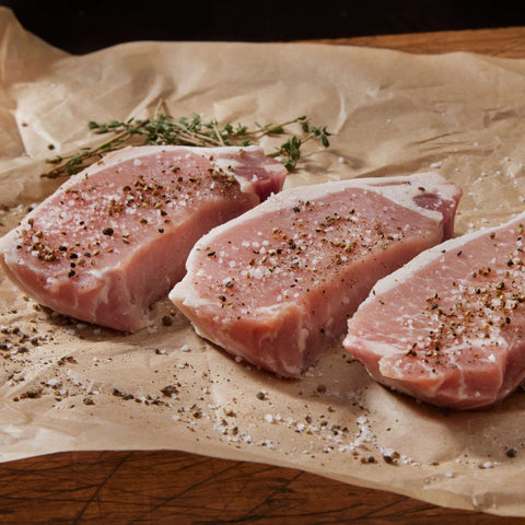 Hel kotlettrad benfri ca 800 g - Järvtjärns utegrisar (Fryst)