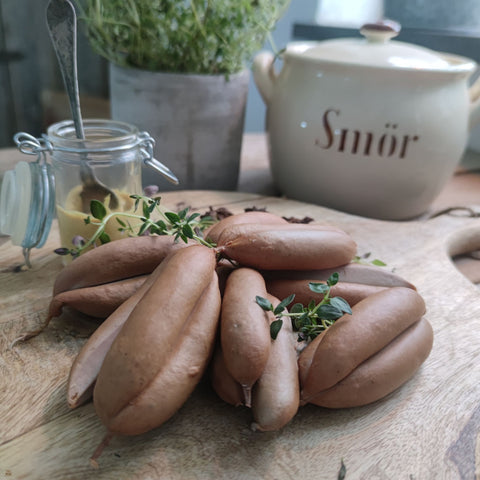 Prinskorvar ca 300 g - Järvtjärns utegrisar (Fryst)