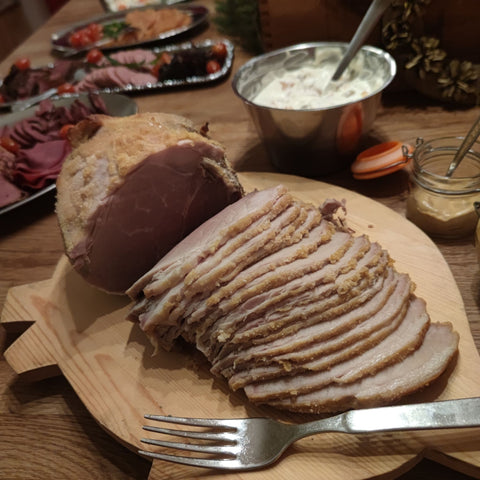 Kokt julskinka ca 2 kg - Järvtjärns utegrisar