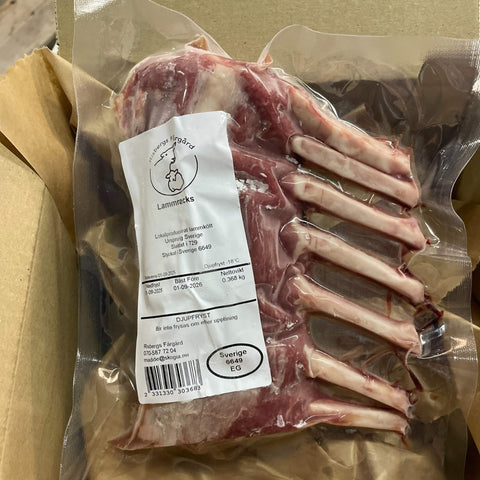 Lammracks ca 370 g - Risbergs Fårgård (Fryst)