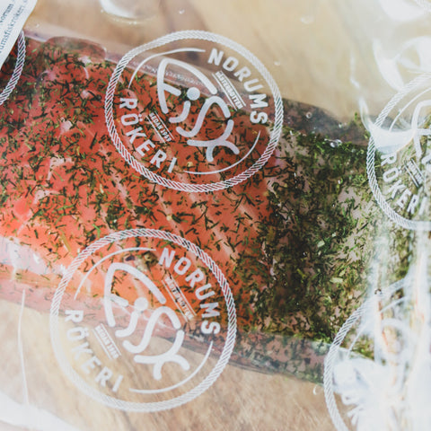 Gravad lax i bit ca 270 g - Norums fiskrökeri (Fryst)
