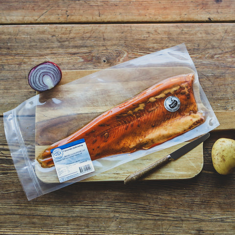 Varmrökt fjällrödingfilé ca 300 g - Norums fiskrökeri (Fryst)