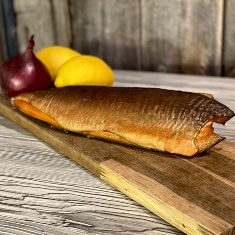 Rökt Kungaröding från Bergmans Fisk & Vilt i Vilhelmina.