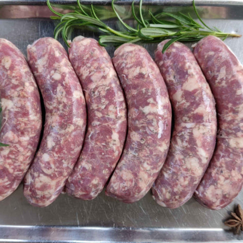 Salsiccia 3 st, ca 300 g - Järvtjärns utegrisar (Fryst)
