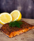 Varmrökt Pepparlax från Bergmans Fisk & Vilt i Vilhelmina.