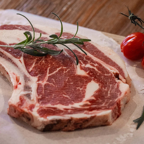 Entrecôte med ben ca 500 g - Hembygdens Kött & Chark (Fryst)