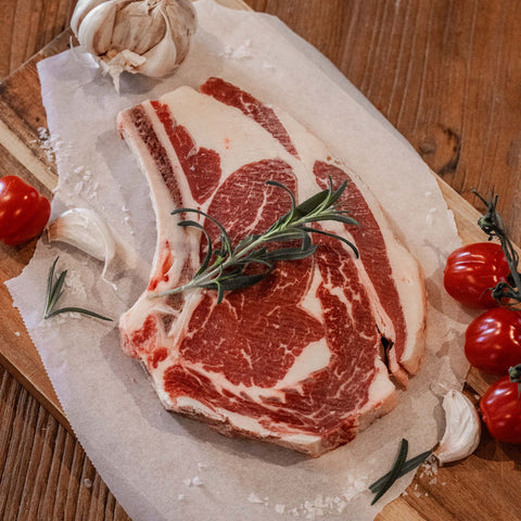 Entrecôte med ben ca 500 g - Hembygdens Kött & Chark (Fryst)