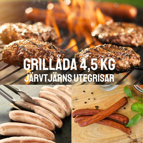 Grillåda 4,5 kg - JÄRVTJÄRNS UTEGRISAR (fryst)