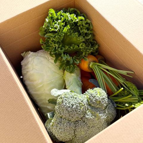 Veckans grönsakslåda ca 3 kg - Grönsaksfabriken