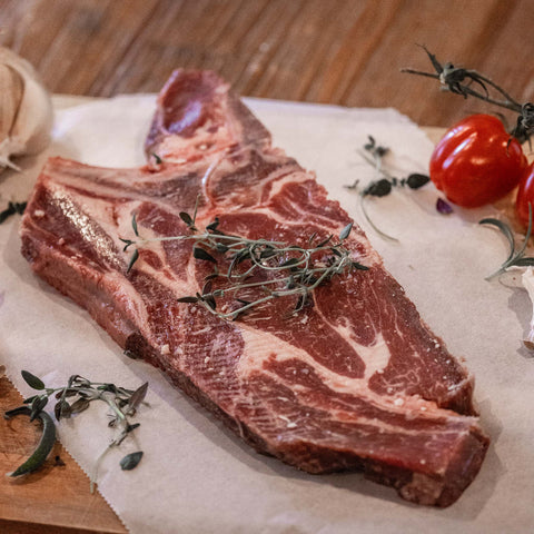 Högrev med ben ca 550 g - Hembygdens Kött & Chark (Fryst)