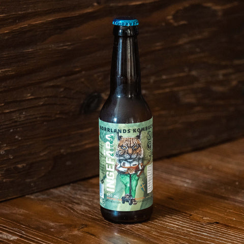 Ingefära & citron kombucha ( 330 ml ) - Norrlands Kombucha