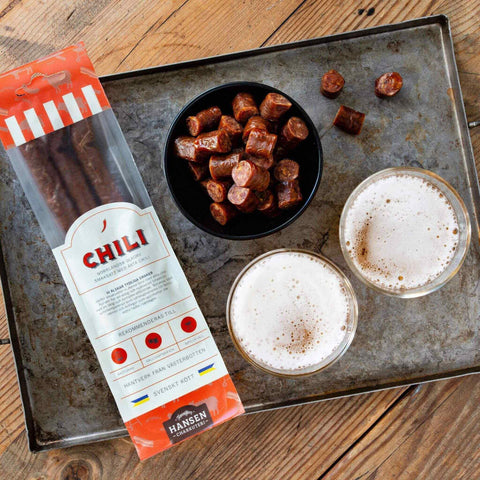 Ölkorv Chili 110 g - Hansen Charkuteri